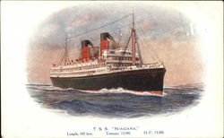 T.S.S. " Niagara" Cruise Ships Postcard Postcard Postcard