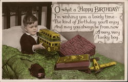 O What a Happy Birthday! Postcard