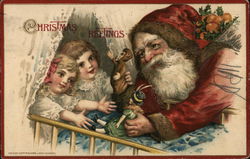 Christmas Greetings Postcard