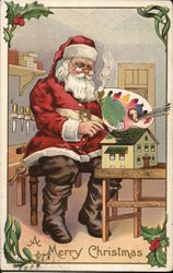 A Merry Christmas Postcard