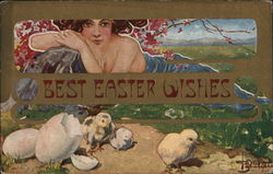 Best Easter Wishes Postcard