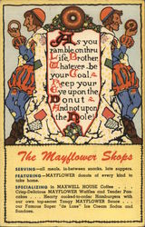 The Mayflower Shops Advertising Postcard Postcard Postcard