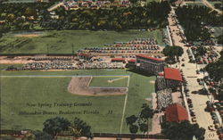 New Spring Training Grounds, Milwaukee Braves Bradenton, FL Postcard Postcard Postcard