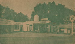 Harrah's Texaco Station Pendleton, OR Postcard Postcard Postcard