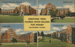 Florida State College for Women Tallahassee, FL Postcard Postcard Postcard