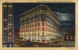 Titche-Goettinger Department Store Postcard