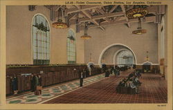 Ticket Concourse, Union Station Postcard