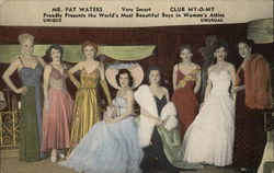 Mr. Pat Waters Club My-O-My New Orleans, LA Postcard Postcard Postcard