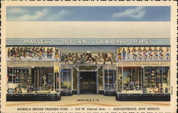 Maisel's Indian Trading Post Postcard