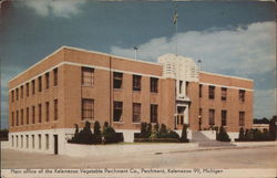 Kalamazoo Vegetable Parchment Co. Michigan Postcard Postcard Postcard