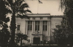 Veterans' Memorial Building Vallejo, CA Postcard Postcard Postcard