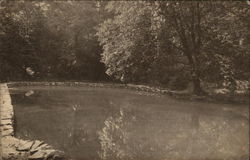 Saint Mary's School, Mount Saint Gabriel - The Pond Peekskill, NY Postcard Postcard Postcard