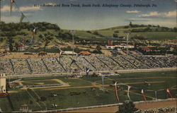 Rodeo and Race Track, South Park Pittsburgh, PA Postcard Postcard Postcard