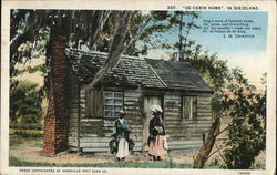 Two African American Women Outside Home Black Americana Postcard Postcard Postcard