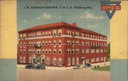 J. W. Johnson Memorial Y.M.C.A. Vicksburg, MS Postcard Postcard Postcard