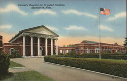 Shriner's Hospital for Crippled Children Postcard