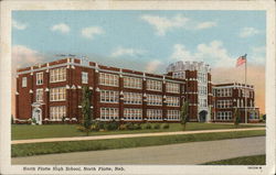 North Platte High School Nebraska Postcard Postcard Postcard