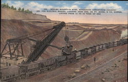 Mesaba Mountain Mine, MN - Iron Ore Postcard