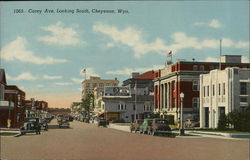 Carey Avenue Looking South Postcard