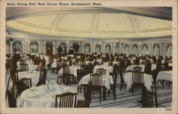 New Ocean House - Main DIning Hall Swampscott, MA Postcard Postcard Postcard