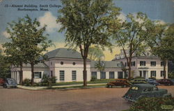 Smith College - Alumni Building Postcard