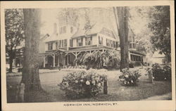 Norwich Inn and Grounds Postcard