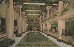 Alexandria Hotel Postcard