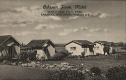 Ochsner Farm Motel Baraboo, WI Postcard Postcard Postcard