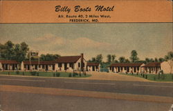 Billy Boots Motel Postcard