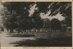 Newman's Cabins, On U. S. Highway No. 9 Hyde Park, NY Postcard Postcard Postcard