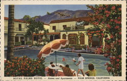 The Royal Palms Hotel - Annex and Apartments Palm Springs, CA Postcard Postcard Postcard