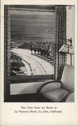 La Valencia Hotel Postcard