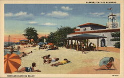 Marianao Bathing Beach, Playa de Marianao Postcard