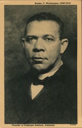 Booker T. Washington Black Americana Postcard Postcard Postcard