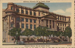 National Library Postcard