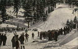 Winter Sports at Charleston Mountain Park Postcard