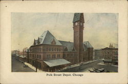 Polk Street Depot Postcard