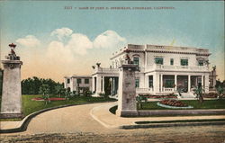 Home of John D Spreckles Coronado, CA Postcard Postcard Postcard