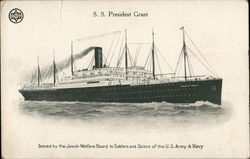 S. S. President Grant Postcard