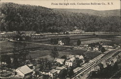 From the High Rock Cochecton, NY Postcard Postcard Postcard