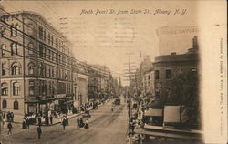 North Pearl Street from State Street Albany, NY Postcard Postcard Postcard