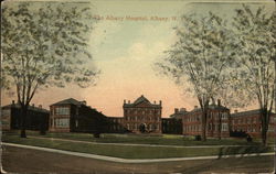 Albany Hospital Postcard