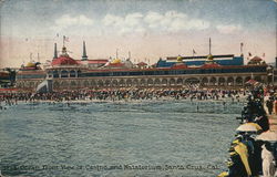 Ocean Front View of Casino and Natatorium Postcard