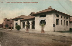 Beale Memorial Library Bakersfield, CA Postcard Postcard Postcard