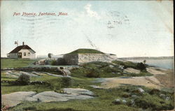 Fort Phoenix and Grounds Fairhaven, MA Postcard Postcard Postcard