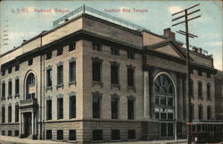 Scottish Rite Temple Postcard