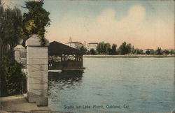 Scene on Lake Merrit Postcard