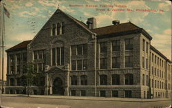 Southern Manual Training School, Broad & Jackson Streets Postcard