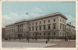 Street View of the US Mint Postcard