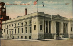 Hazelton Library Stockton, CA Postcard Postcard Postcard